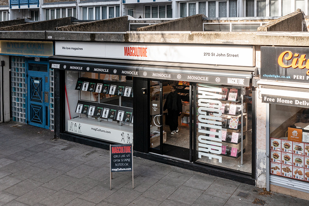 Exterior shot of the magCulture Shop, by Adam Slama