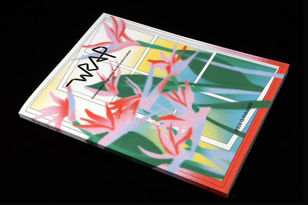 Cover of Wrap magazine issue 13, artwork by Marine Buffard