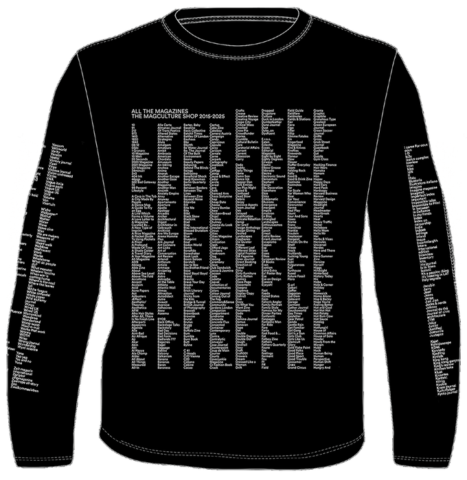 ALL THE MAGAZINES T-shirt