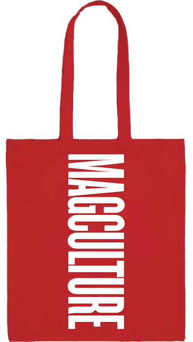 magCulture red tote bag